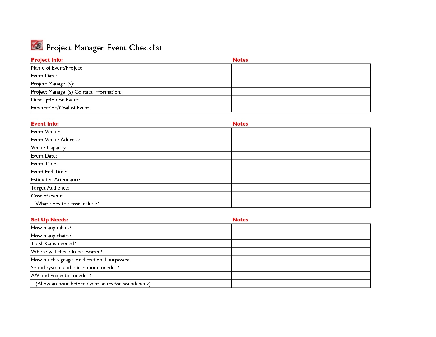 Free Event Planning Tracker Template For Excel Template Calendar Design