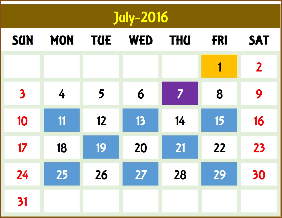 Excel Calendar Template - Excel Calendar 2018, 2019 Or Any Year  Template For An Event Calendar