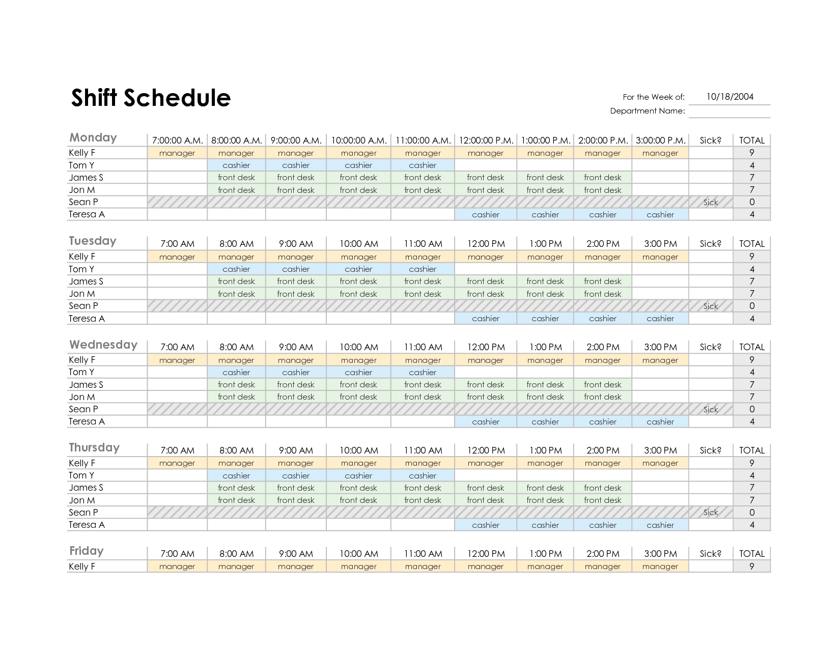 Excel Scheduling Template Employees - Yeniscale.co  Excel 3 Month Staff Calendar Template