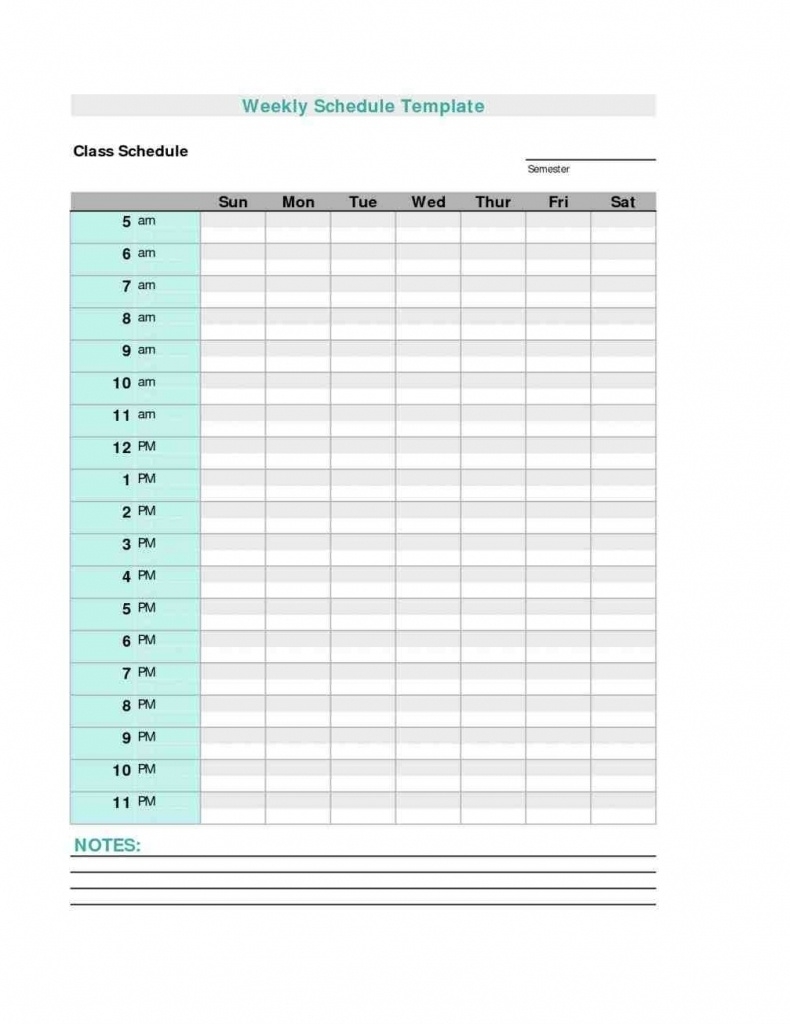 Finding Weekly Planner Starting At 5Am On The Web – Planner Template  Weekly Planner Printable 5 Am Start