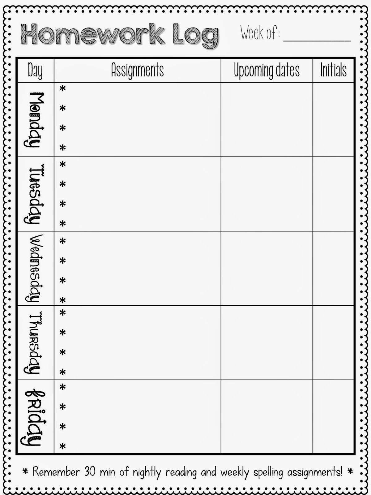 free printable first grade homework sheets