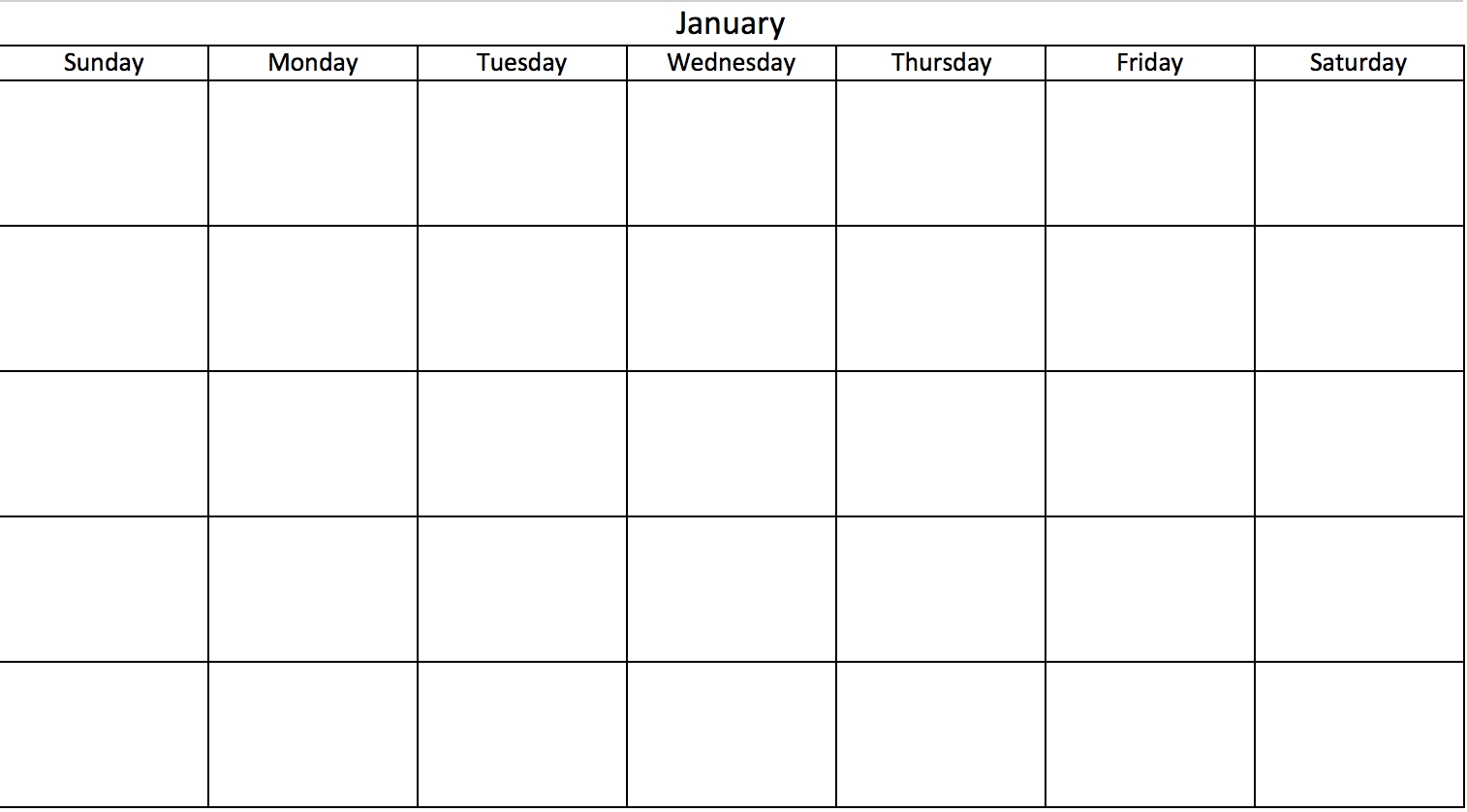 30 Day Calendar Template Excel Template Calendar Design