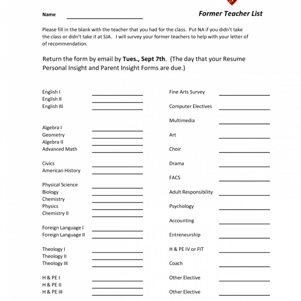 Resume Fill In The Blank Printable - Yeniscale.co  Fill In The Blank Template