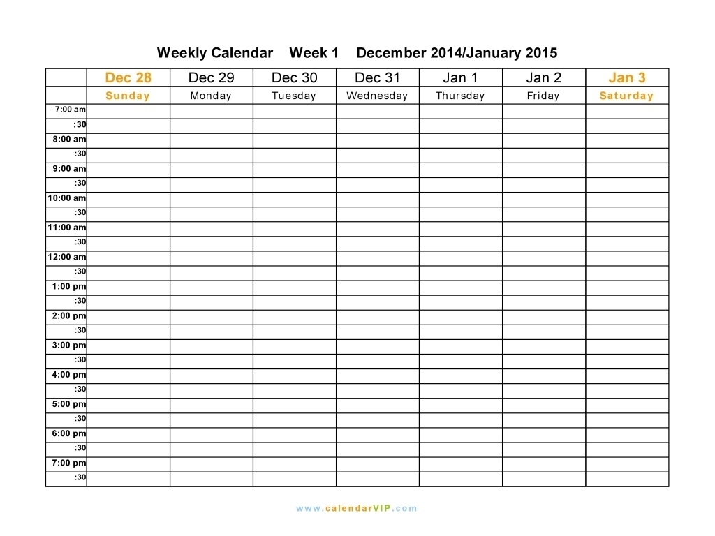 Weekly Planner Printable 2018 – A Brief Introduction – Planner  Weekly Planner Printable 5 Am Start