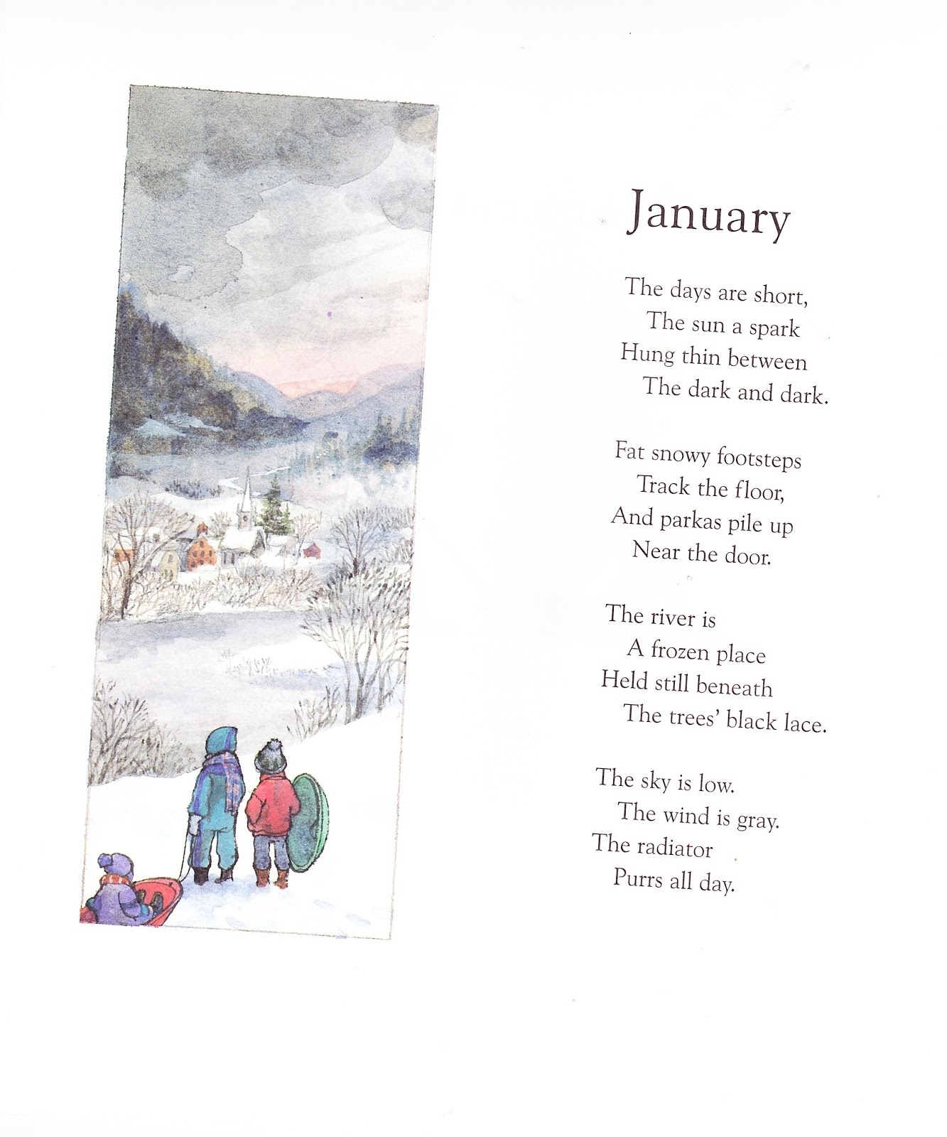Calendar Poems  Short Poem O Calender Images