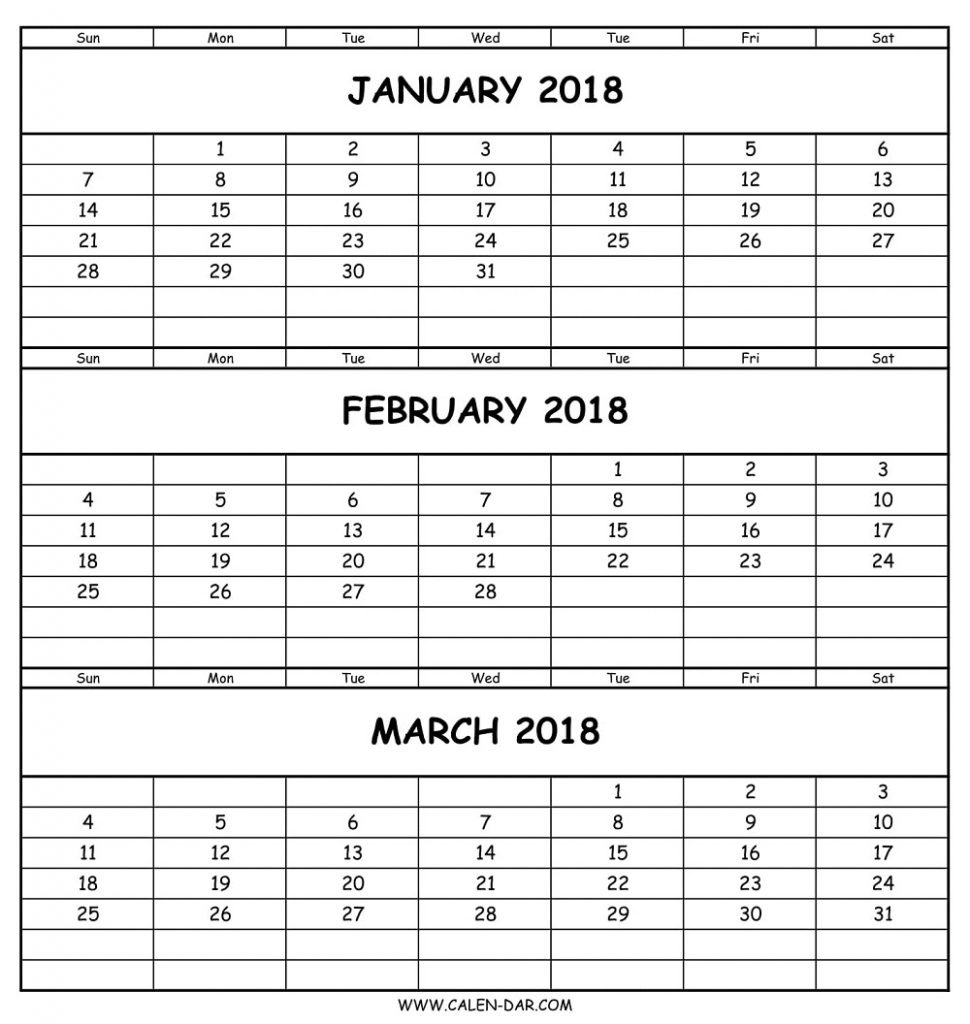 July 2018 – Template Calendar Design  Download A 3 Month Calendar
