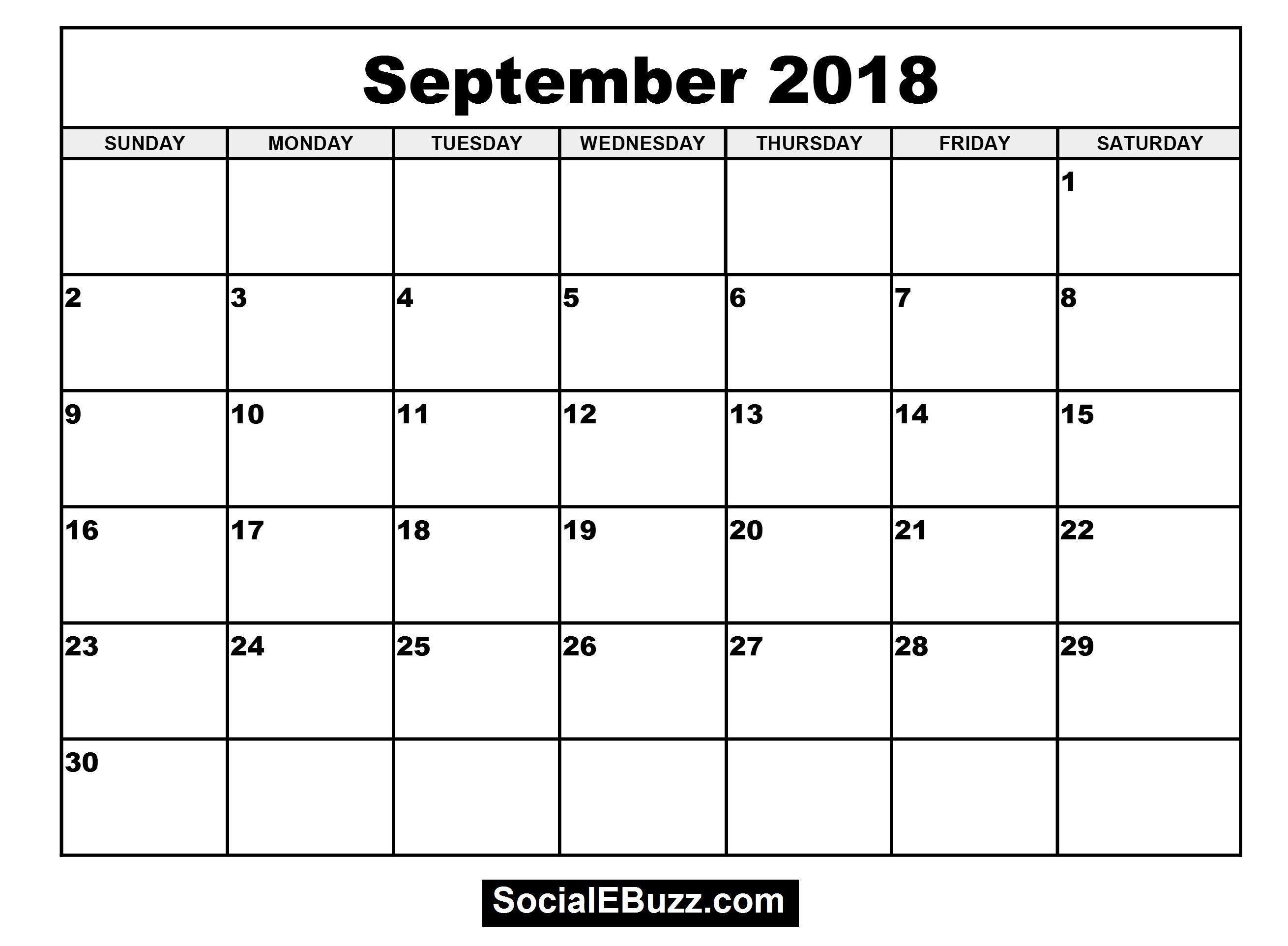 September Calendar 2018 Printable - Gecce.tackletarts.co  August And Septembercalendar Free Printables