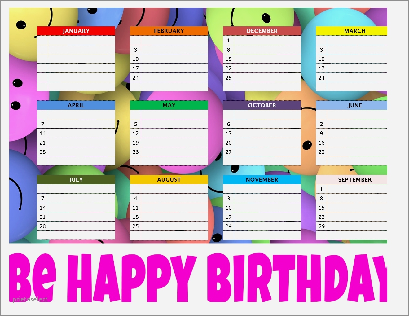 Birthday Chart Printable For Classroom Elegant Keep In Touch With  Free Printable Birthday Chart Templates
