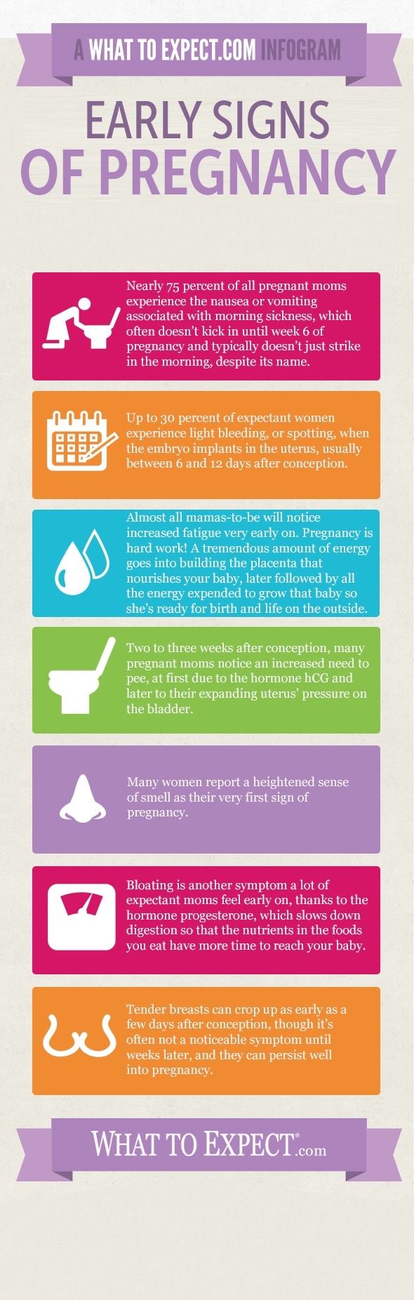 Infographic: Early Signs And Symptoms Of Pregnancy | What To Expect  Pregnancy Timeline Week By Week
