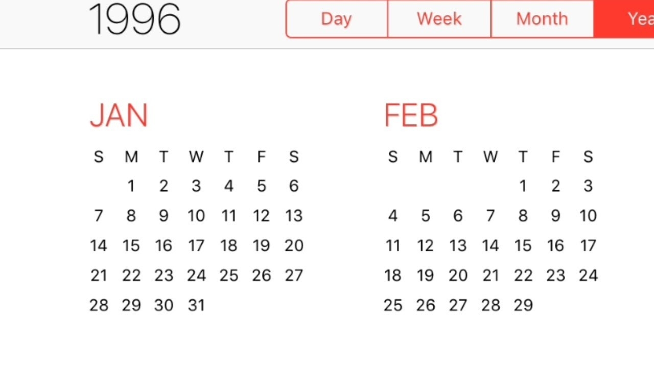1996 Calendar – Youtube 1996 August 29 Malayalam Calendar – Holidays  1996 August 29 Malayalam Calendar