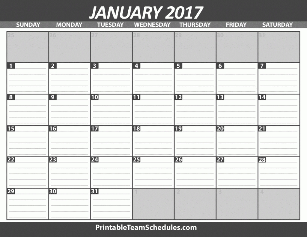 Free Printable Calendar With Lines | Printable Calendar Templates 2019  Printable Monthly Calendar With Lines