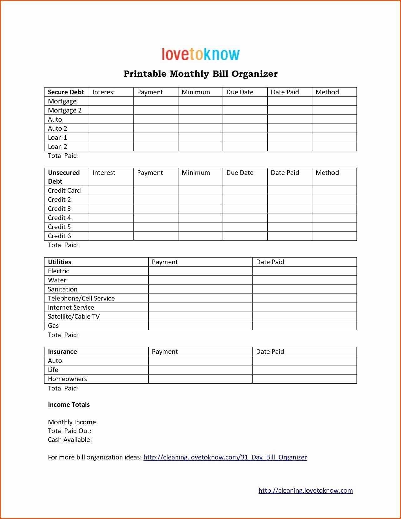 Monthly Profit And Loss Statement Template And Bill Pay Calendar  Templates Free To Pay Bills