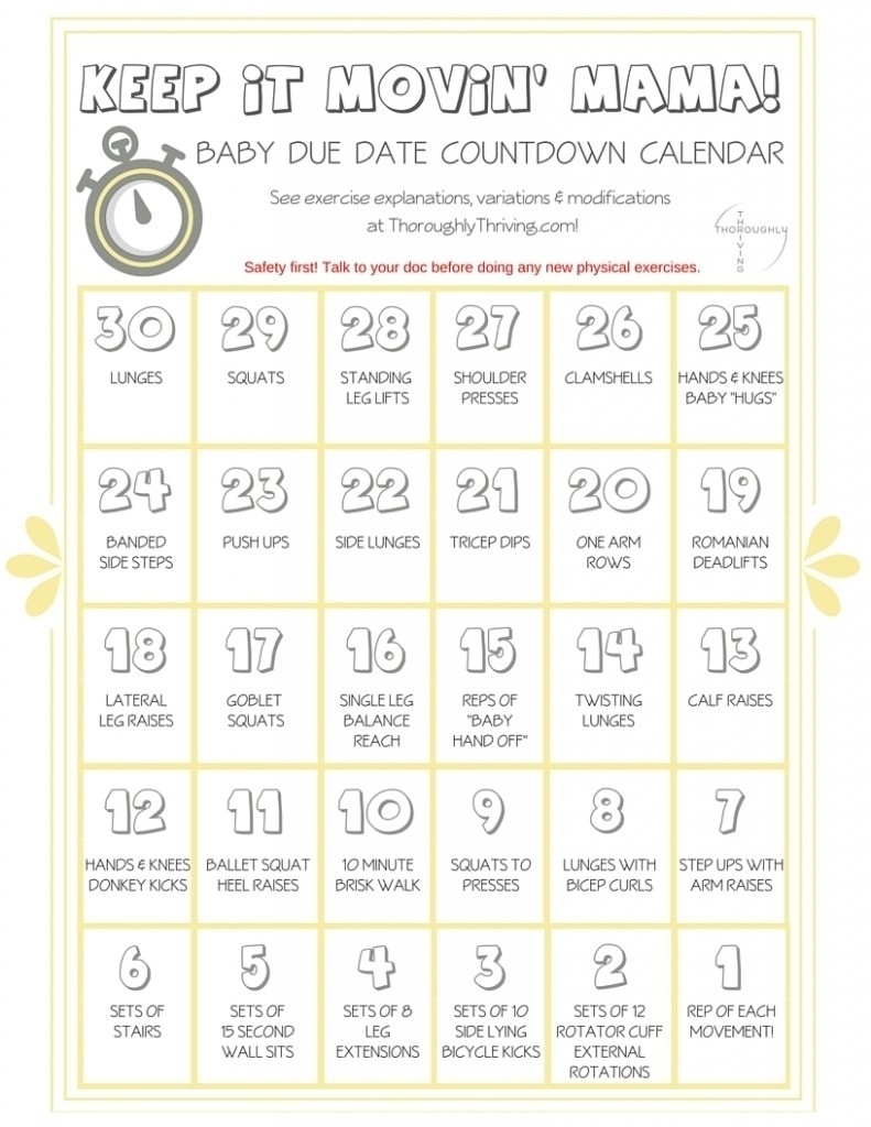 Printable Pregnancy Calendar Dayday Printable Pregnancy Calendar  Ptegnancy Calender Day By Day