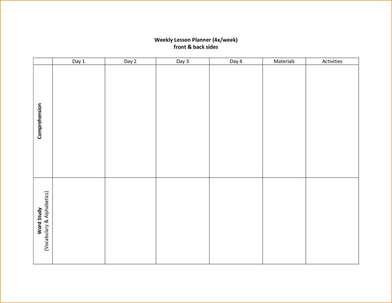 Schedule Template Two Week Calendar Free Weekly Templates For Excel  2 Week Calendar Printable Free