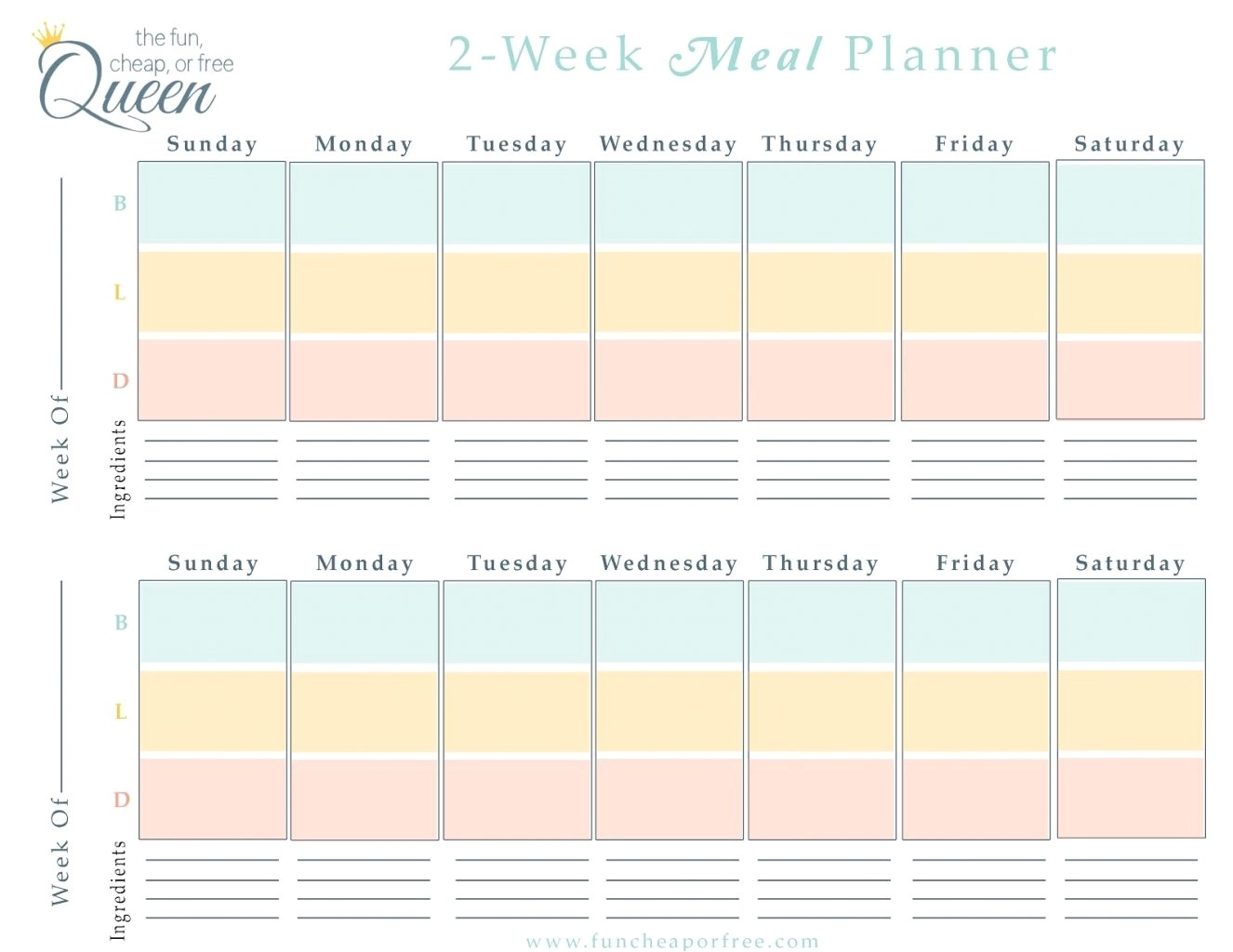 Two Week Calendar Template Word Two Week Calendar Template Free  2 Week Calendar Printable Free