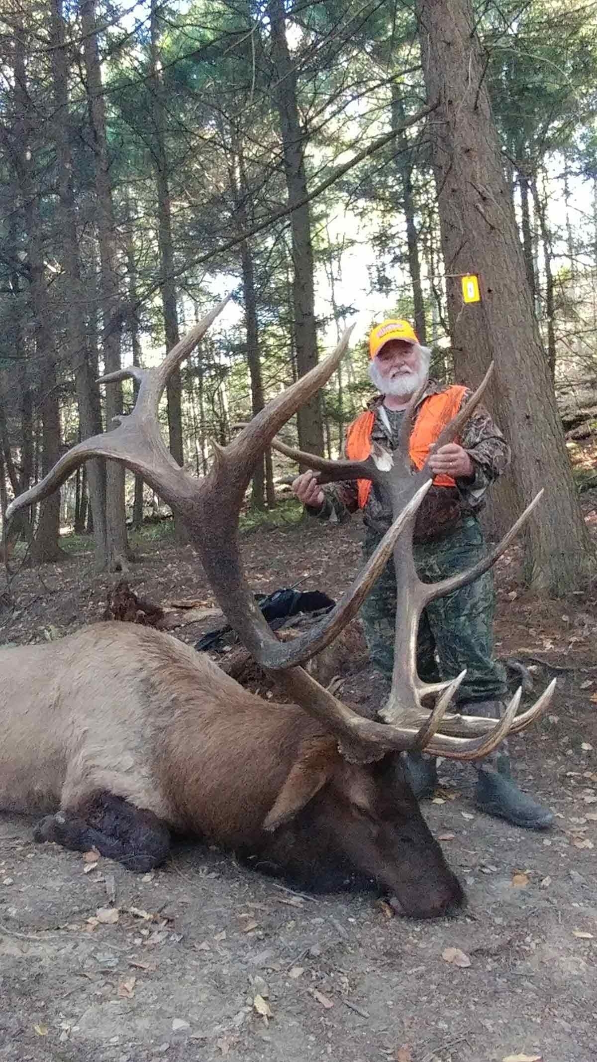 A Hunter Chasing Bull Elk Makes The Most Of His Opportunity.  2020 Whitetail Rut Predictions For Pennsylvania