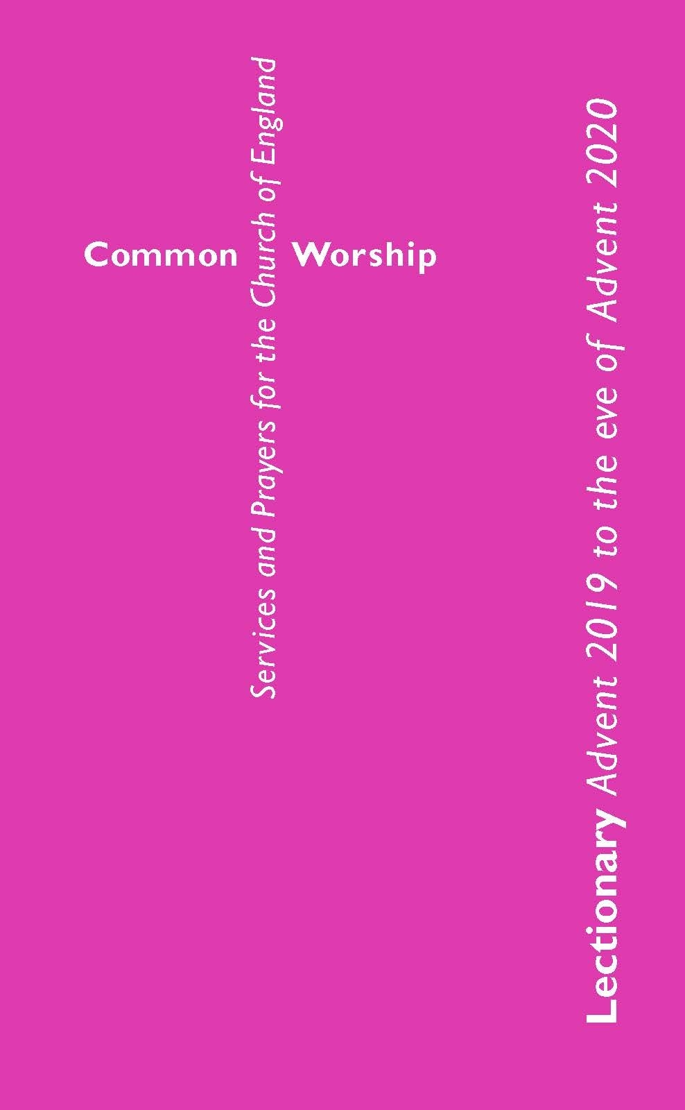Common Worship Lectionary - Paperback / Softback  Methodist Church Liturgical Calendar 2020