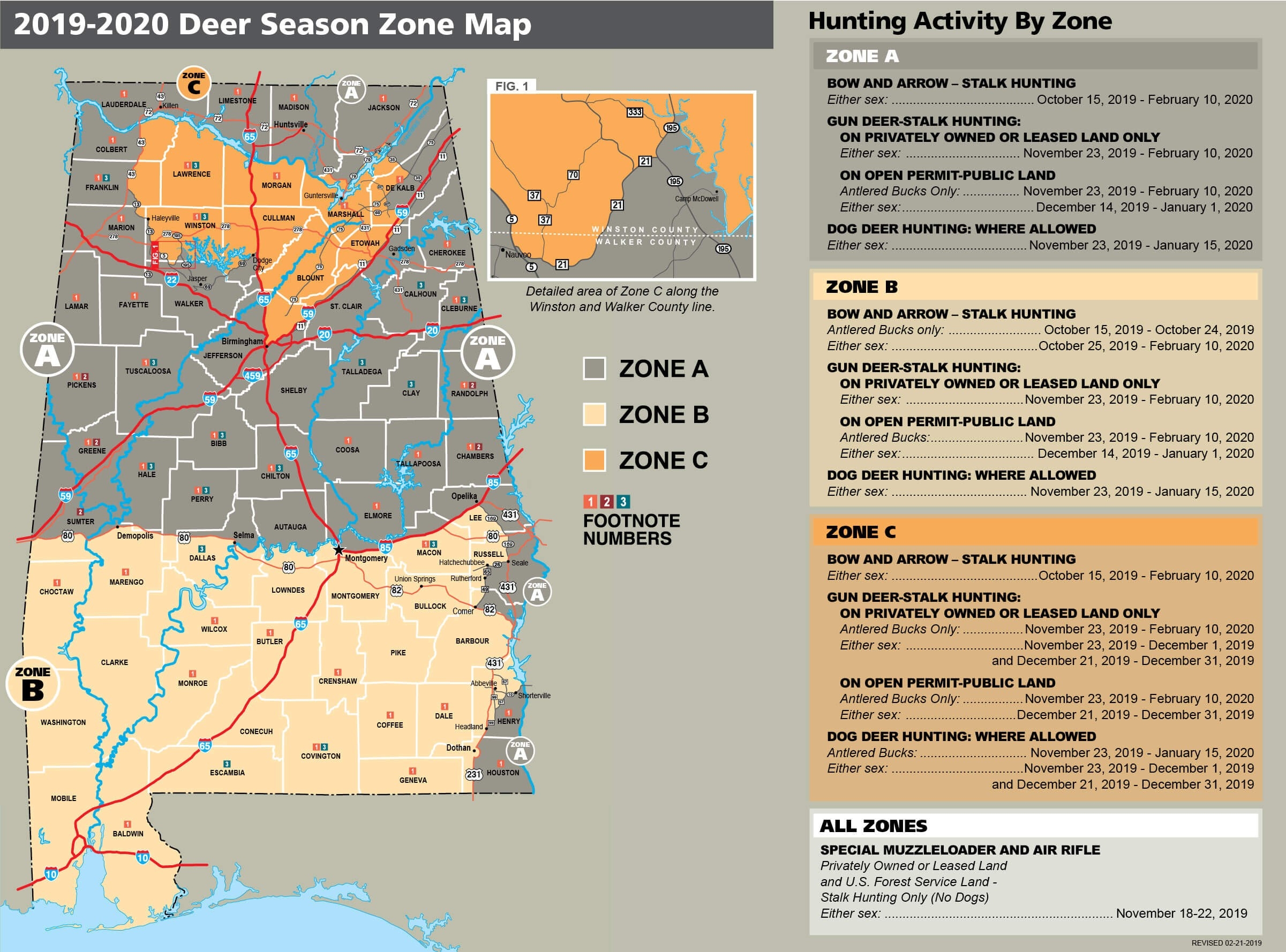 Deer Seasons &amp; Bag Limits | Alabama Hunting &amp; Fishing  Georgia Deer Hunting Season 2020