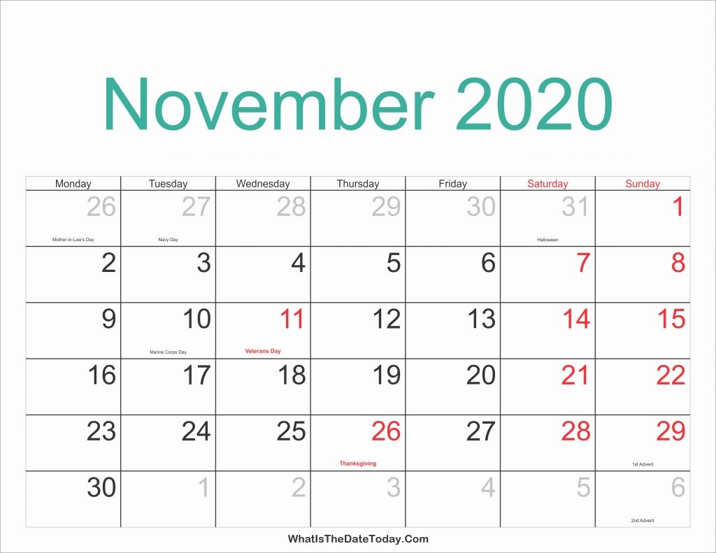 Luxury 31 Sample Calendar 2019 2020 November  2020-2020 Lectionary Calendar United Methodist