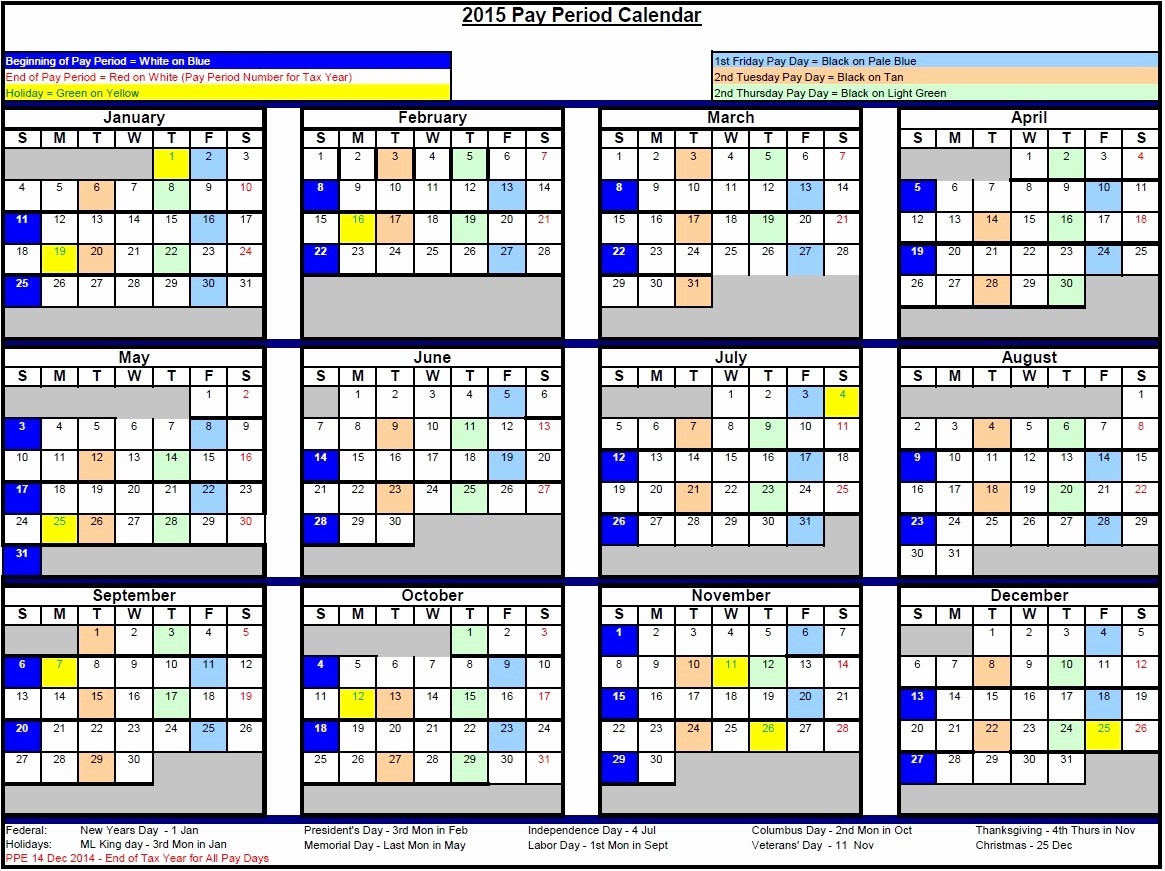Opm Pp Calendar Fy 2020 - Template Calendar Design