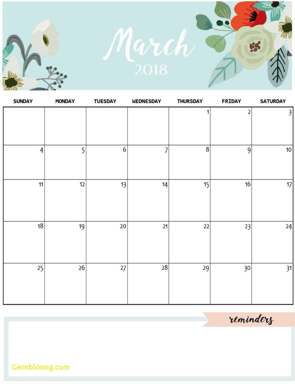 Pretty Monthly Calendar Template July 2018 | Calendar Template  Pretty Monthly Calendar