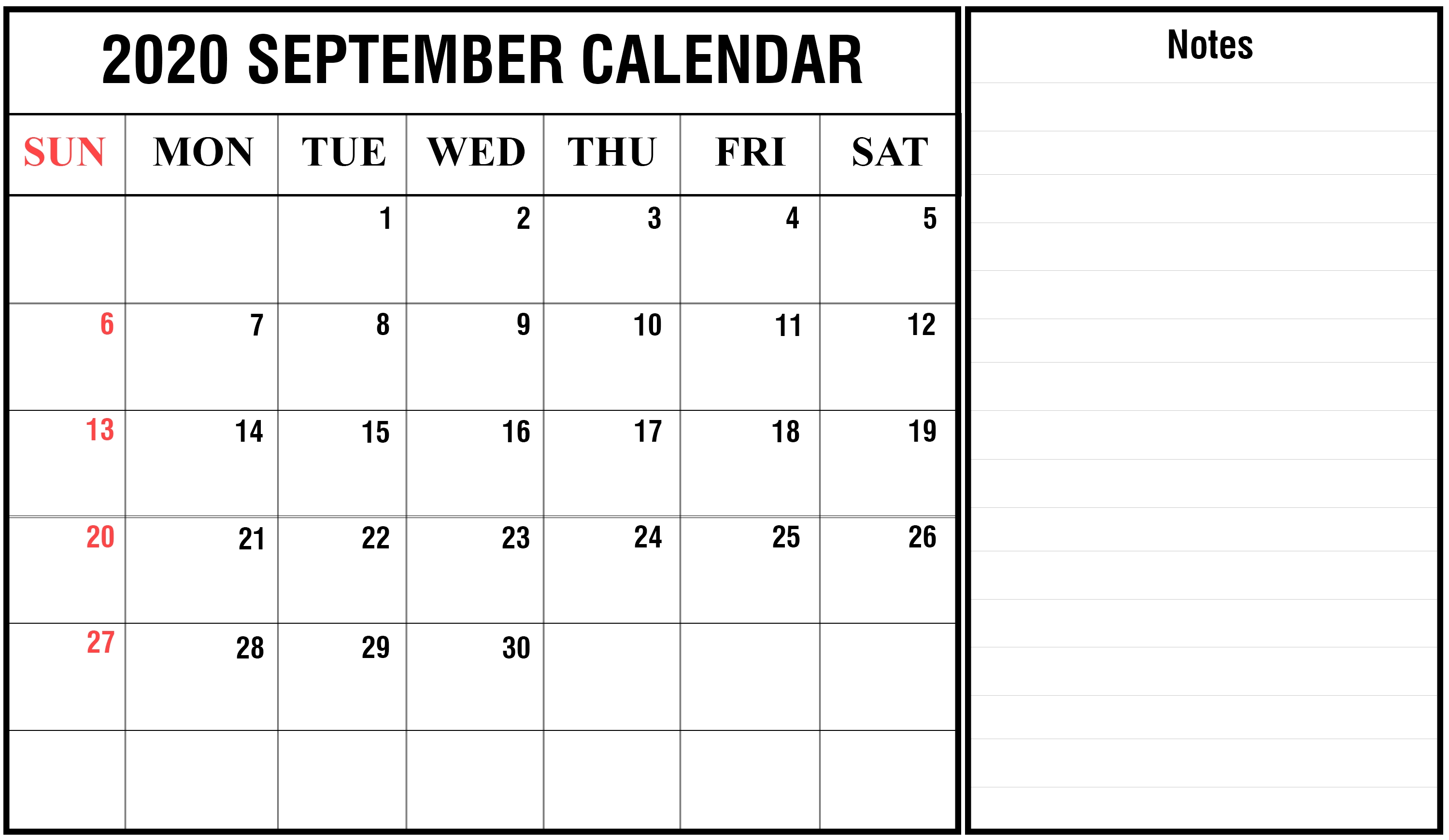 Printable Yearly Calendar 2020 Template With Holidays [Pdf  Punjabi Calendar 14 September 2020