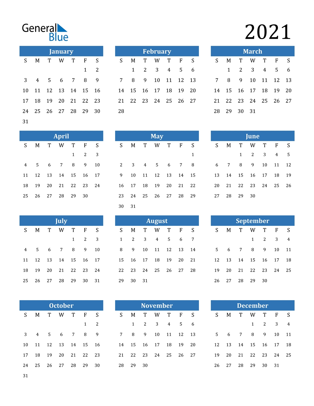 2021 Calendar (Pdf, Word, Excel)  4 Month Fillable Calendar 2021