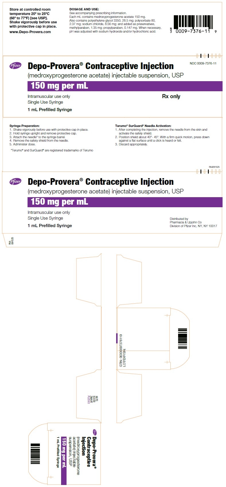Depo-Provera Contraceptive - Fda Prescribing Information  200 Depo Provera Schedule