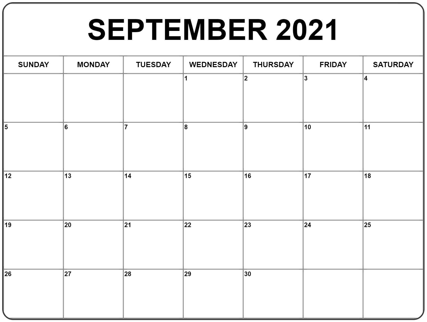 Free 2021 Printable Monthly Calendar With Holidays Word Pdf  2021 Calendar Printable