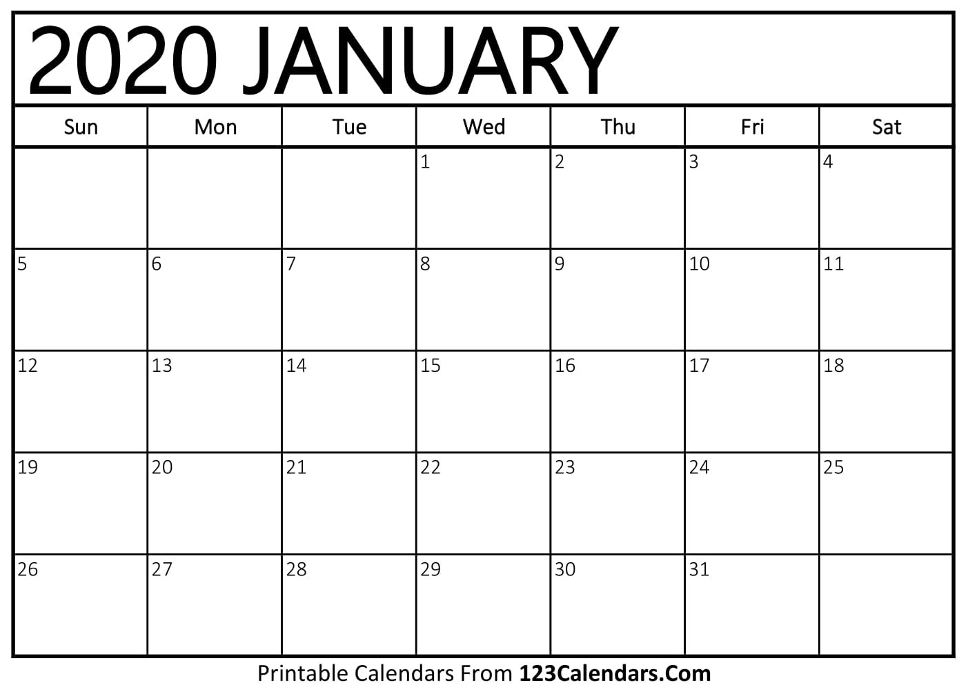 Free Printable Calendar | 123Calendars  Free Printable Monthly Calendar That Can Be Edited