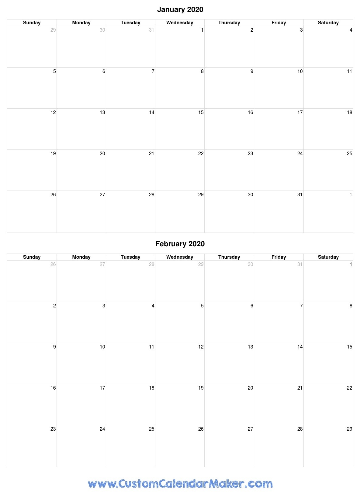 Free Printable Calendars, Blank Pdf Templates To Print A  4 Months Per Page Calendar Printable