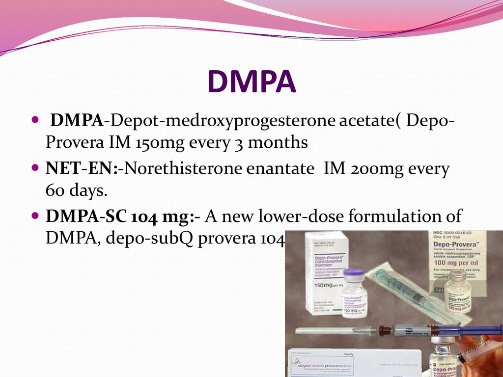 Meaning:- The Use Of Contraception To Limit Or Space Out The  200 Depo Provera Schedule