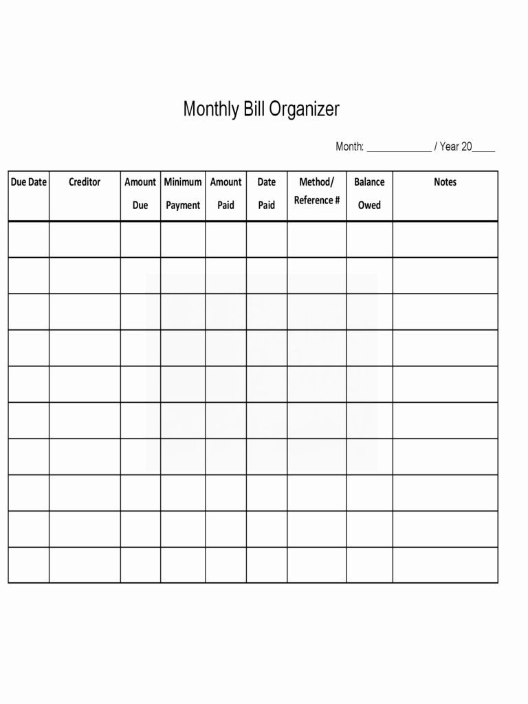 Monthly Bill Calendar Printable Free Printable Bill Calendar  Printable Monthly Bill Pay