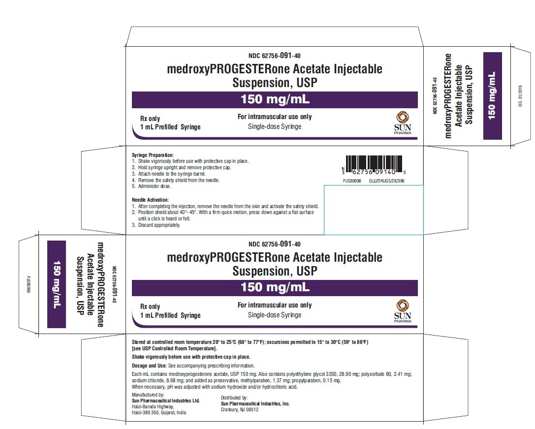 Ndc 62756-091 Medroxyprogesterone Acetate  Depro Provera Ndc 2020