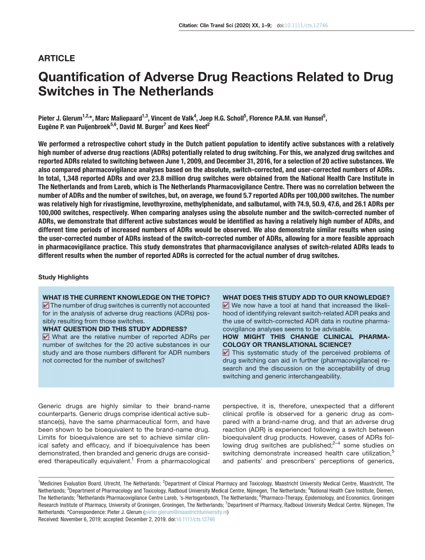 Pdf) Quantification Of Adverse Drug Reactions Related To  202-0 Methodist Lectionary February 23