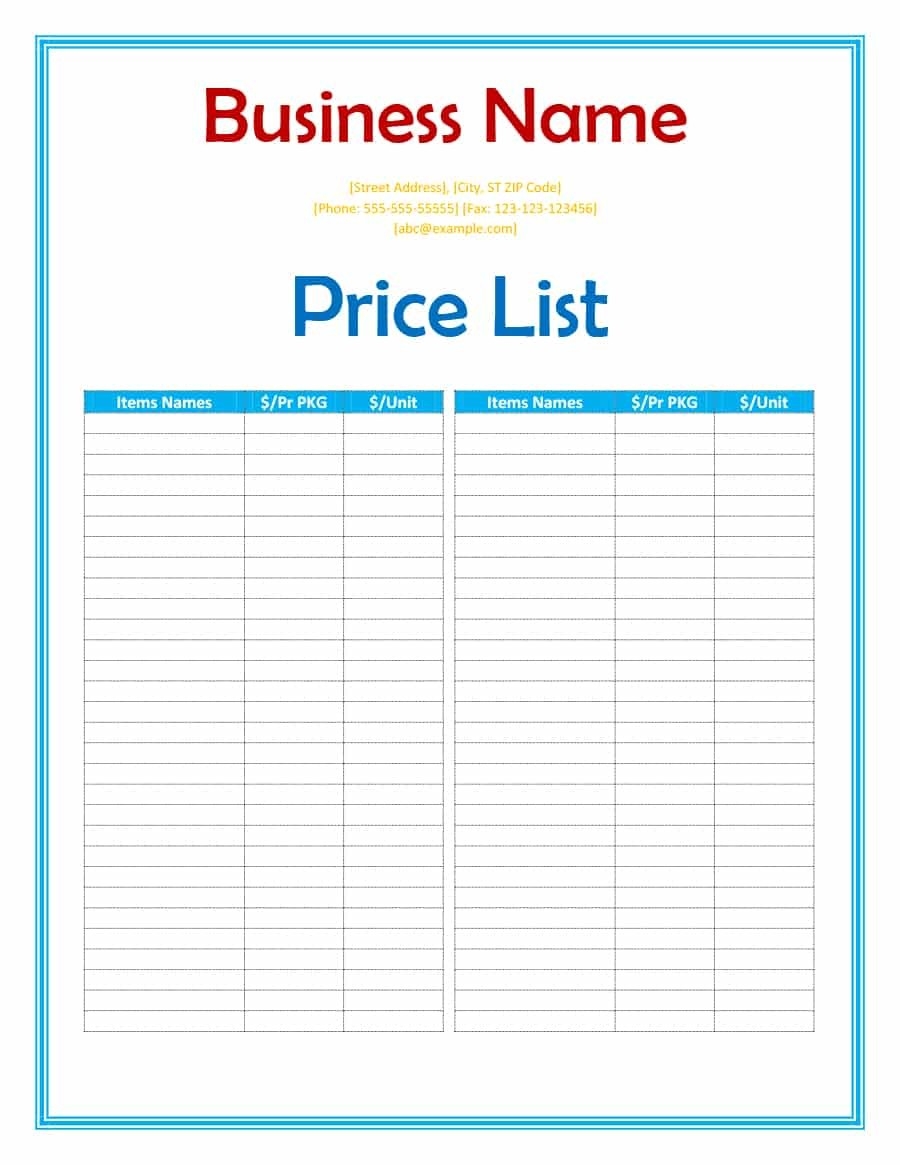 17+ Price List Template Sheet Download Excel Pdf Word!  Shopping List Шаблон
