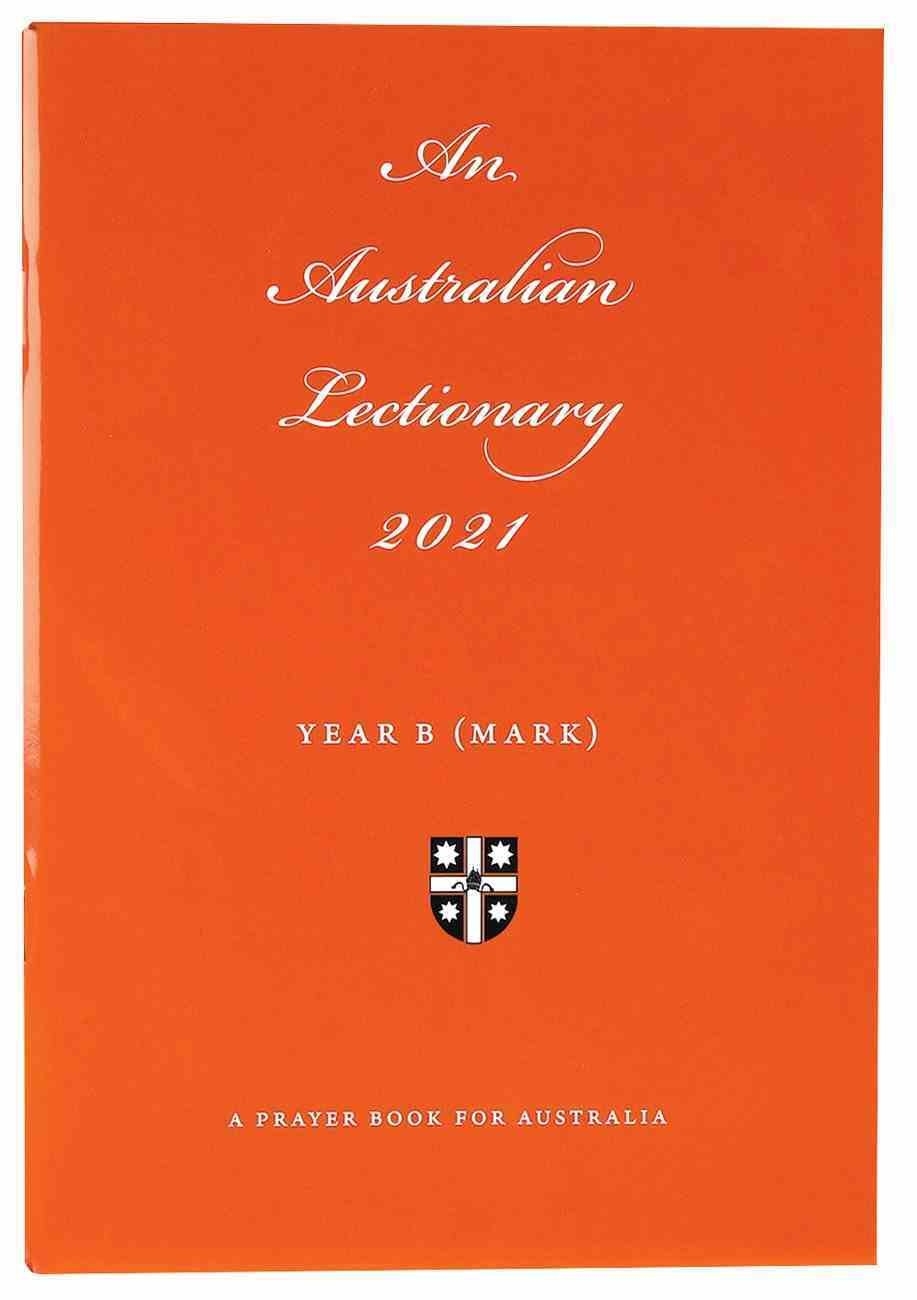 2021 Australian Lectionary 2021 Anglican Prayer Book For Australia (Year B)  Lectionary For Lent 2021