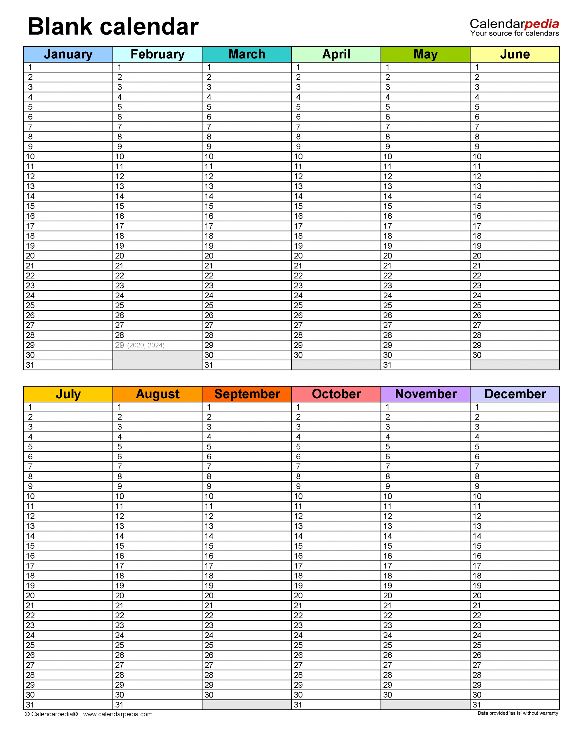 6 Month Calendar Template Word Template Calendar Design