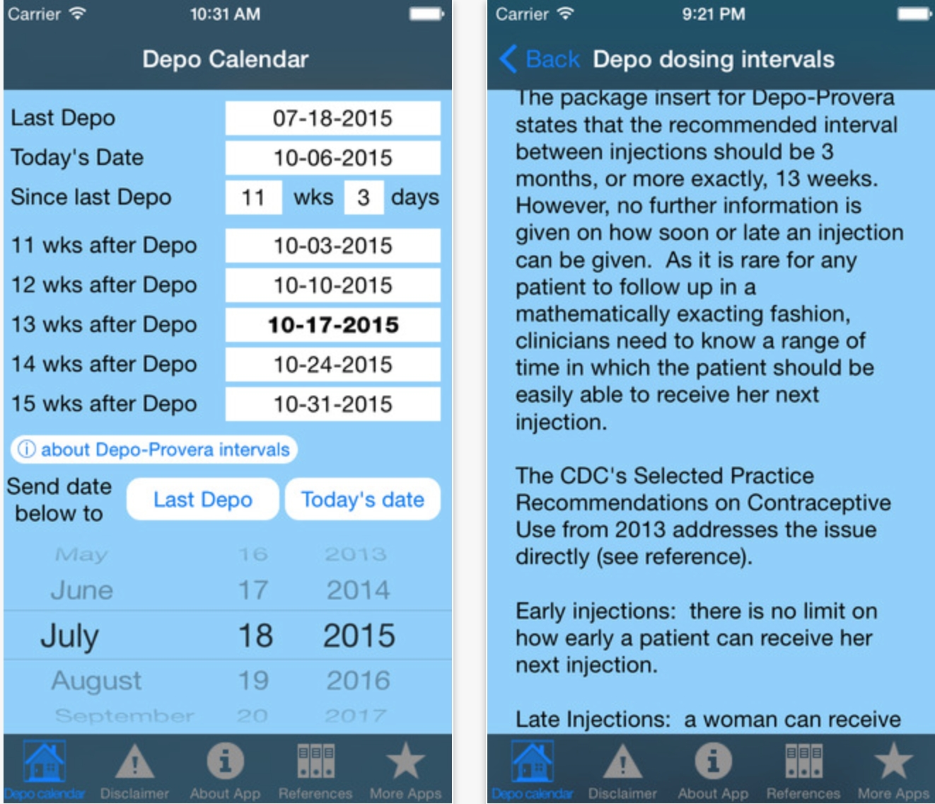 Depo Calendar App Could Significantly Improve Contraception  Depo Caledneer