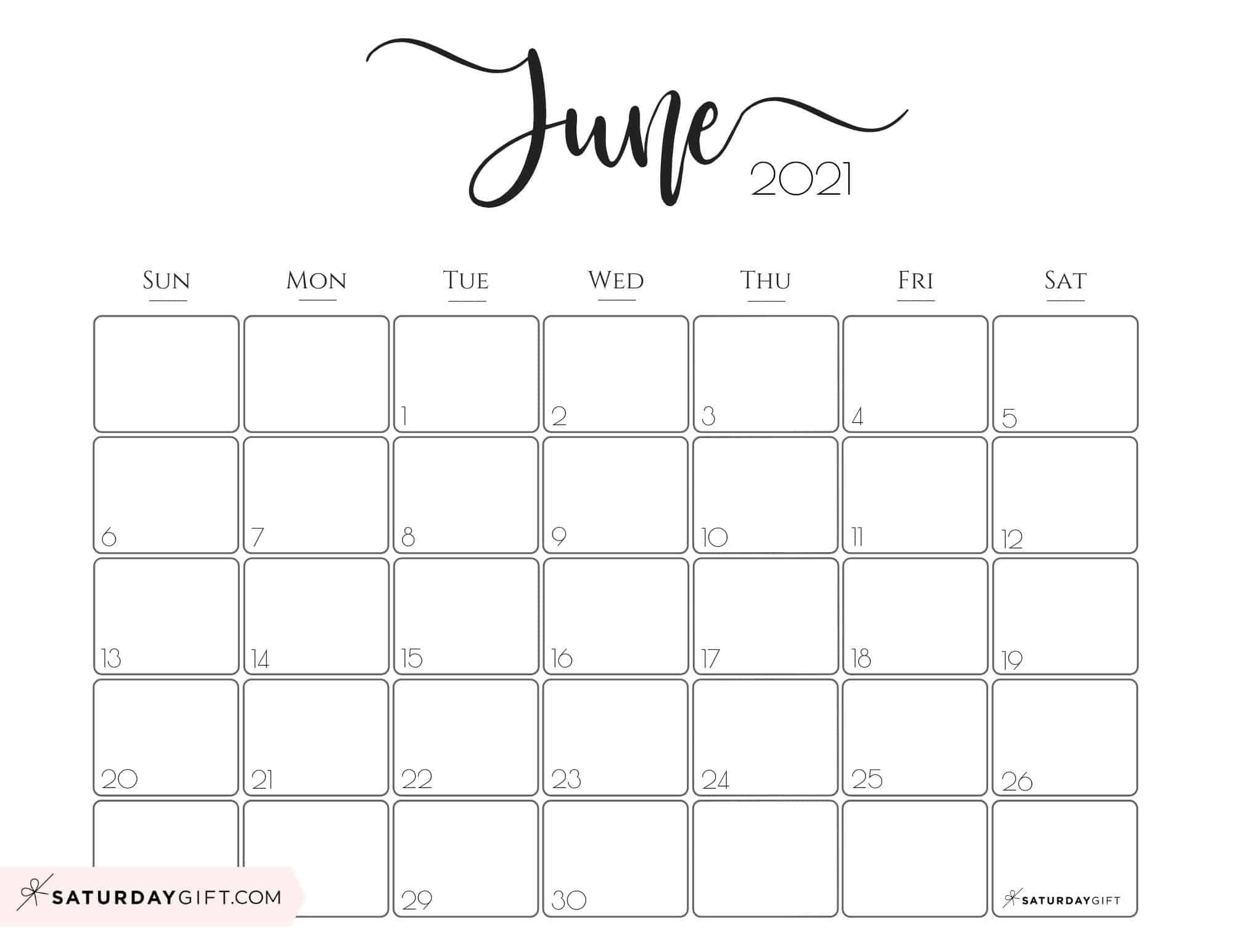 Elegant 2021 Calendarsaturdaygift - Pretty Printable  July 2021 Printable Calendar Girly
