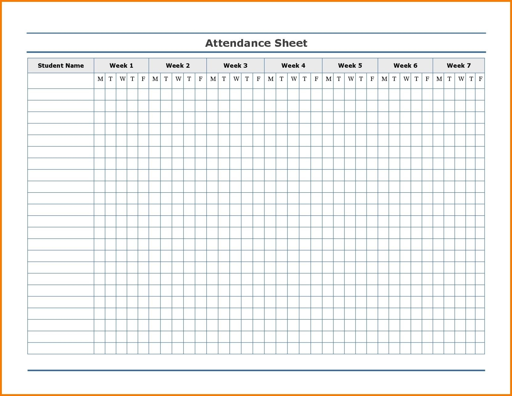 Free Employee Attendance Calendar | Employee Tracker  Printable Employee Attendance Calendar Template