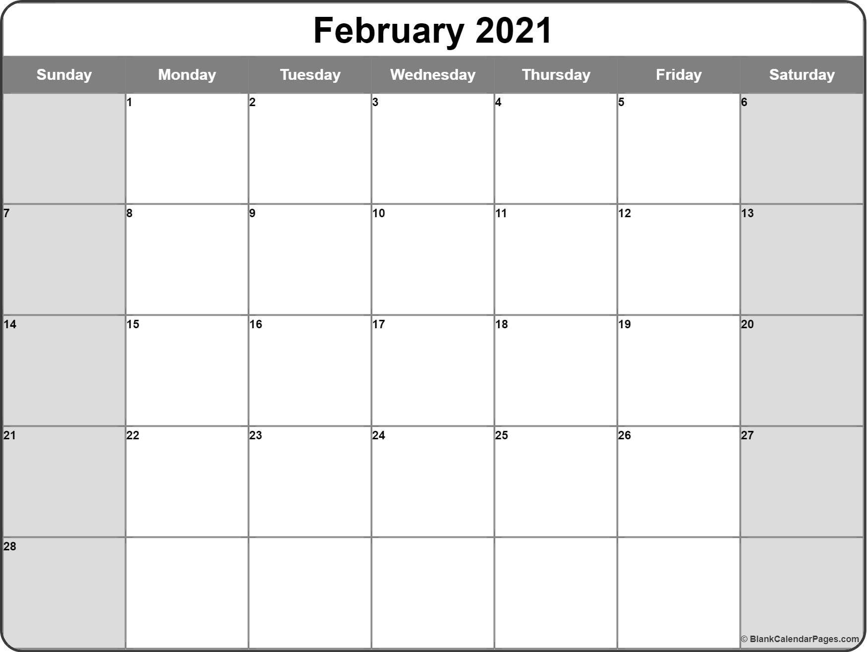Free Printable Monthly Calendar 2021 Monthly – Welcome To  Printable Calendar Monthly 2021 Free