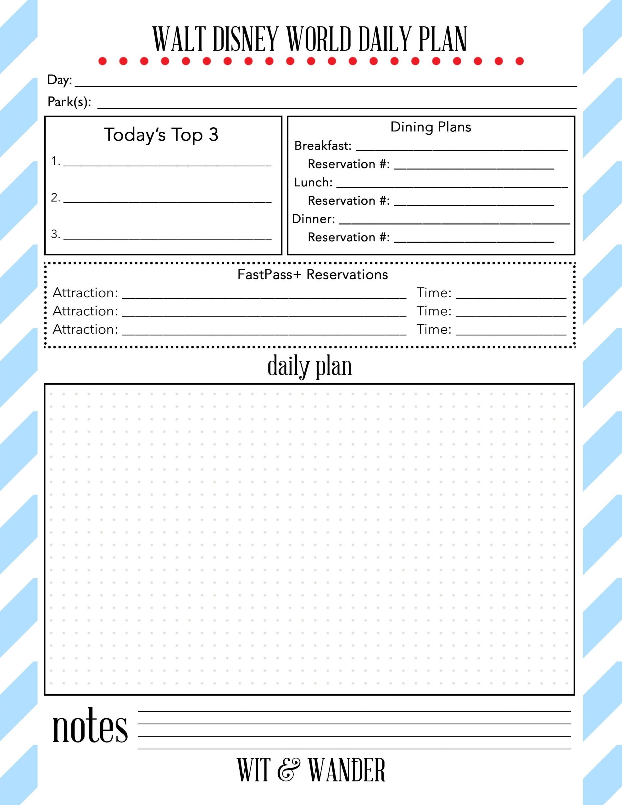 Free Printables - Our Handcrafted Life | Disney Planning  Printable Disney World Weekly Planning Sheets
