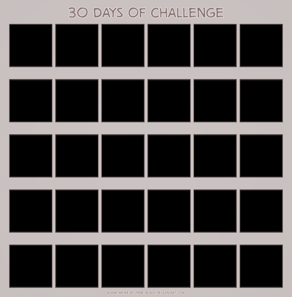 Fresh 30 Day Challenge Printable Calendar | Free Printable  Printable Blank 30 Day Challenge Chart