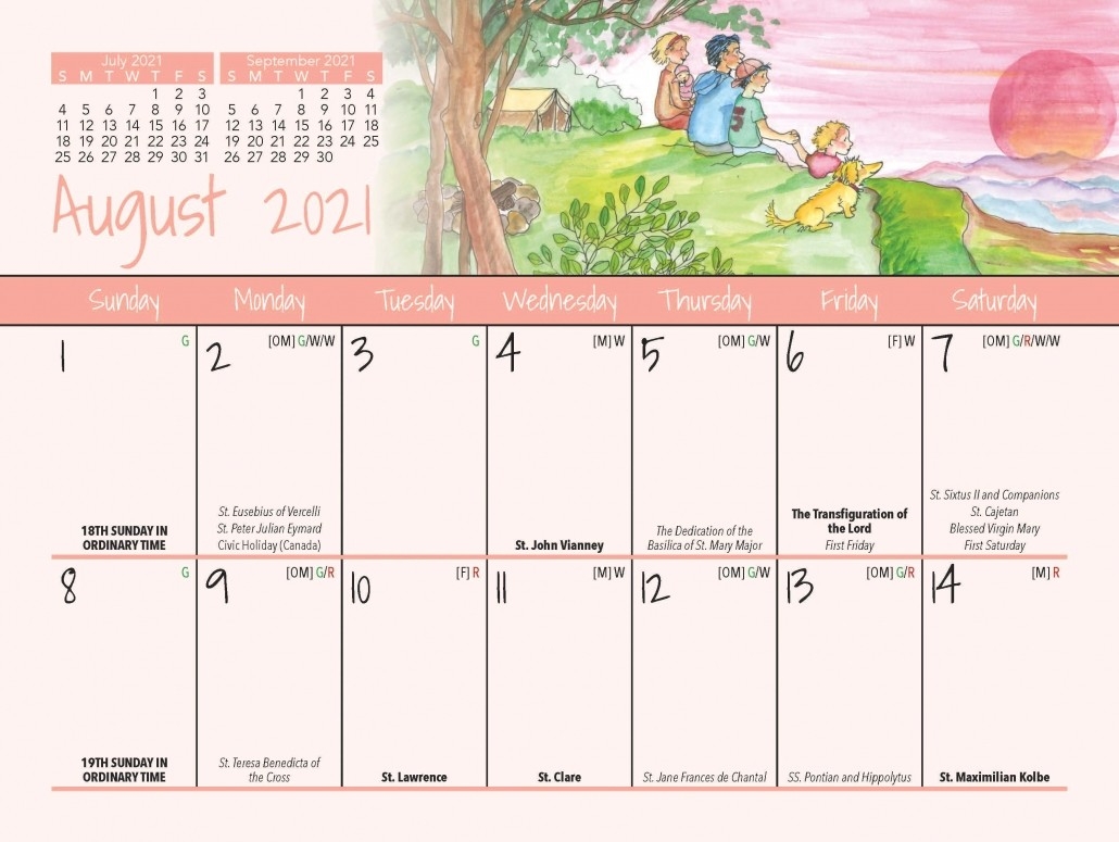 Liturgical Calendar 2021 - Catholic Inspiration (Spanish  Liturgical Calendar 2021 Umc