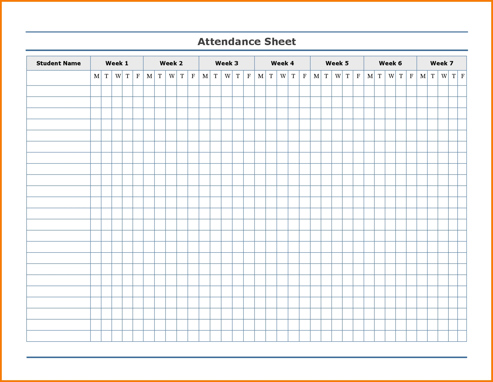 Printable Attendance Tracker | Attendance Chart, Attendance  Printable Attendance Calendar 2021