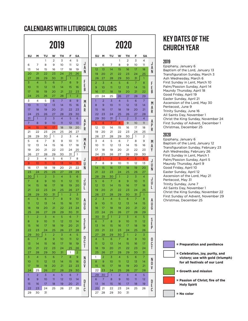 2024 Lutheran Liturgical Calendar Darci Britney