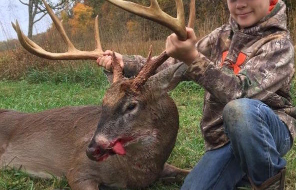 150-Inch Buck Goes Down To Reidsville Youth Hunter  2021 Southcentral Pa Deer Hunting Forcast