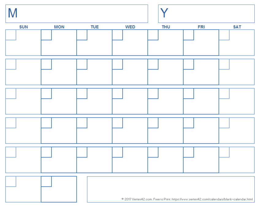 32 Helpful Blank Monthly Calendars | Kittybabylove  31 Day Monthly Schedule