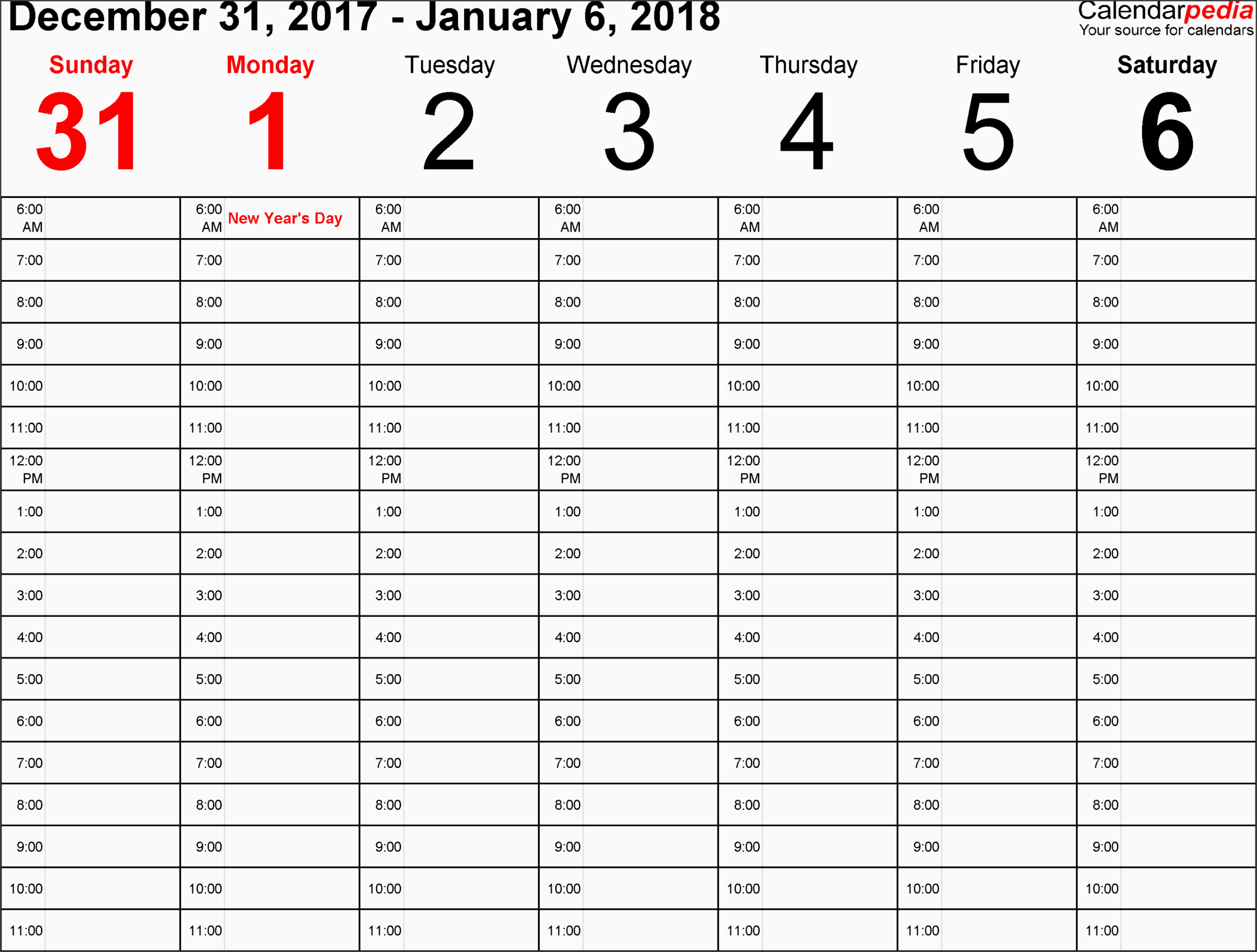 7 Editable Weekly Time Planner Template - Sampletemplatess  Calendar Schedule Weekly Editable